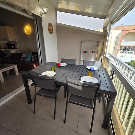 Terrasses De La Joli 3 Pieces Proche Richelieu Cap D'agde Apartmán